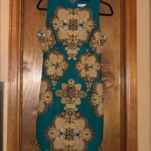 Stretch knee length dress